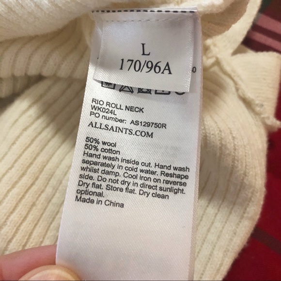 ALLSAINTS Rio Roll Neck Sweater - Picture 14 of 15